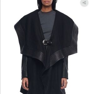 Skingraft leather jacket